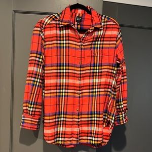 Oversized flannel